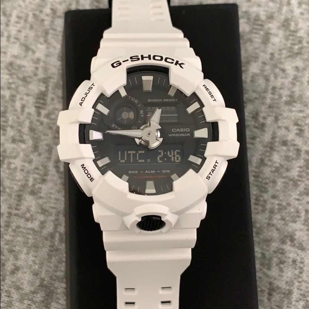 G-Shock Men's Analog-Digital White